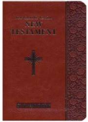 New Catholic Version St. Joseph Edition Vest Pocket New Testament-Brown Imitation Leather | SHOPtheWORD