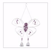 Prism Drop-Butterfly Motif-Red/Violet (12.5") | SHOPtheWORD