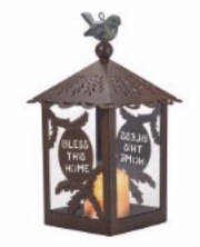 Lantern-LED w/Candle-Bless This Home (12") | SHOPtheWORD