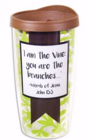 Tumbler-The Vine-Insulated (14 Oz) | SHOPtheWORD