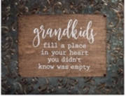 Embossed Frame Sign-Grandkids (11 x 14) | SHOPtheWORD