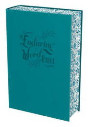 ESV The Enduring Word Bible-Teal Imitation Leather Over Board | SHOPtheWORD