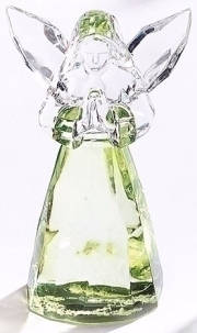 Figurine-Birthstone Angel-August (3") | SHOPtheWORD
