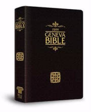 Geneva Bible (1599 Edition)-Black Bonded Leather | SHOPtheWORD