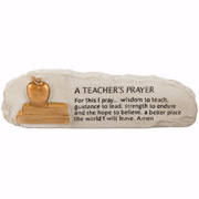 Prayer Message Bar-Teacher's Prayer (2" x 8" x 1.25") | SHOPtheWORD