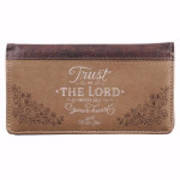 Checkbook Cover-Trust In The Lord-Brown | SHOPtheWORD