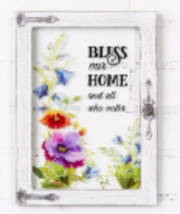 Window Plaque-Bless Our Home (8.5 x 12) | SHOPtheWORD
