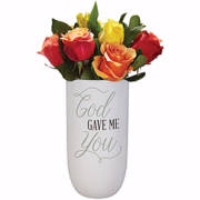 Vase-God Gave Me You (8") | SHOPtheWORD