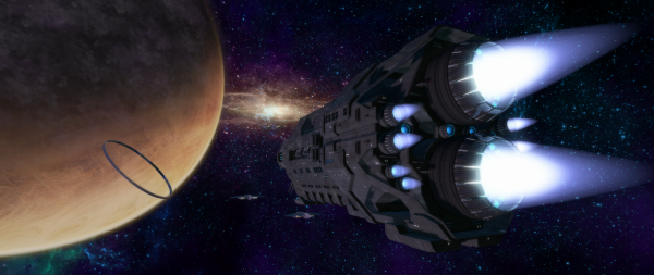 Find me a better named Sci-fi ship than the UNSC Pillar of Autumn, I dare you!