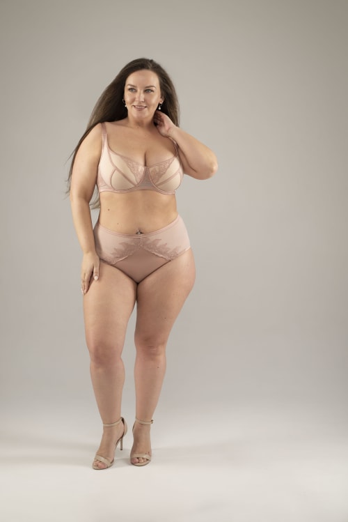 Комплект нижнего белья plus size