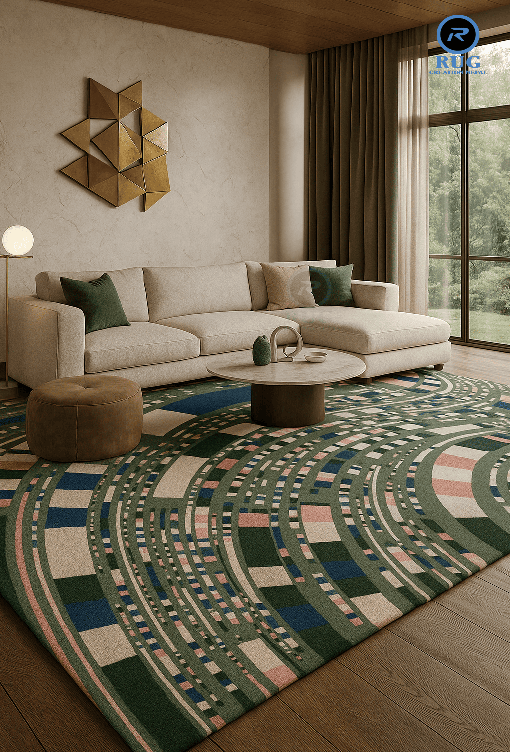 Signature Rug Collection | Luxury Geometric Hand-Knotted Rugs