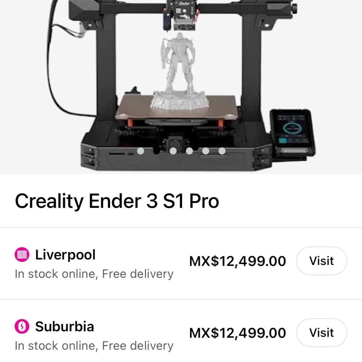 Creality Ender-3 S1 Pro Desktop 3D Printer - Sealed Box 5