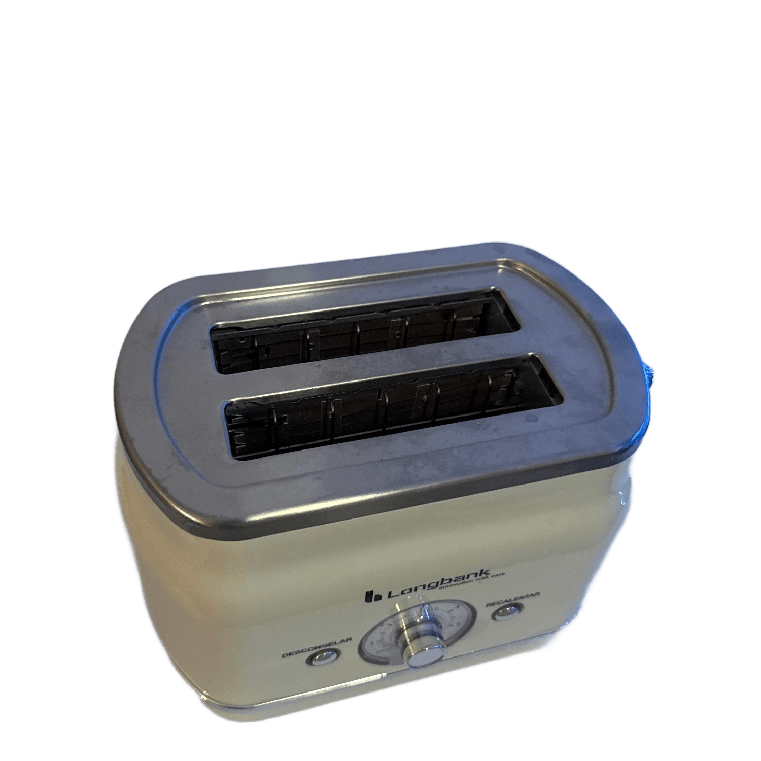 Longbank retro-style 2-slice electric toaster 2