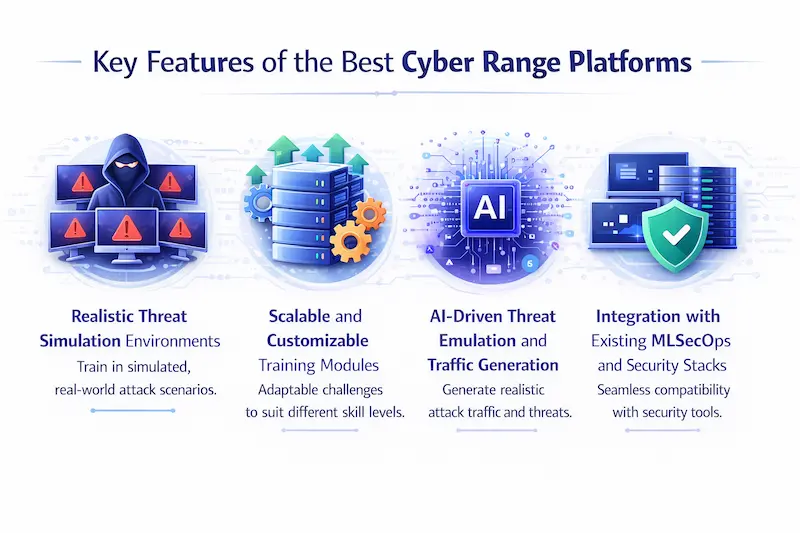 Key Features of the Best Cyber Range Platforms