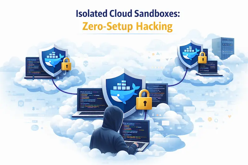 Isolated Cloud Sandboxes Zero-Setup Hacking