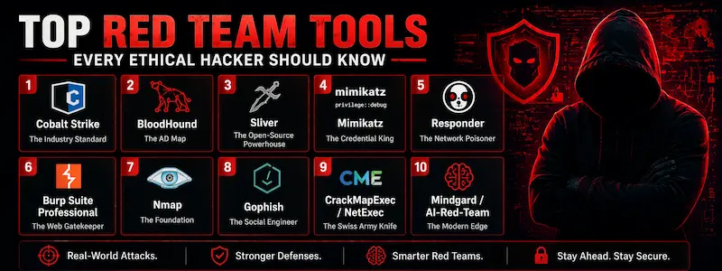 Top Red Team Tools Every Ethical Hacker Should Know