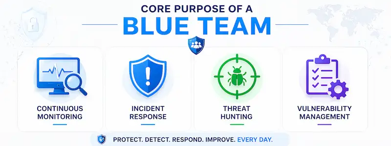 What is Blue Teaming? Roles and Responsibilities Explained | CrackTheLab