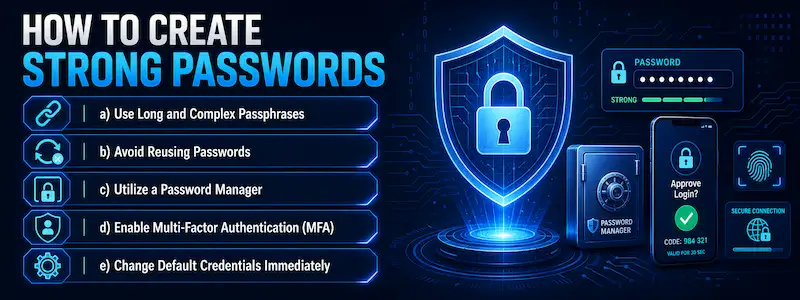How to Create Strong Passwords and Protect Your Accounts
