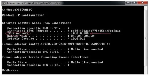 image shows command-prompt-security