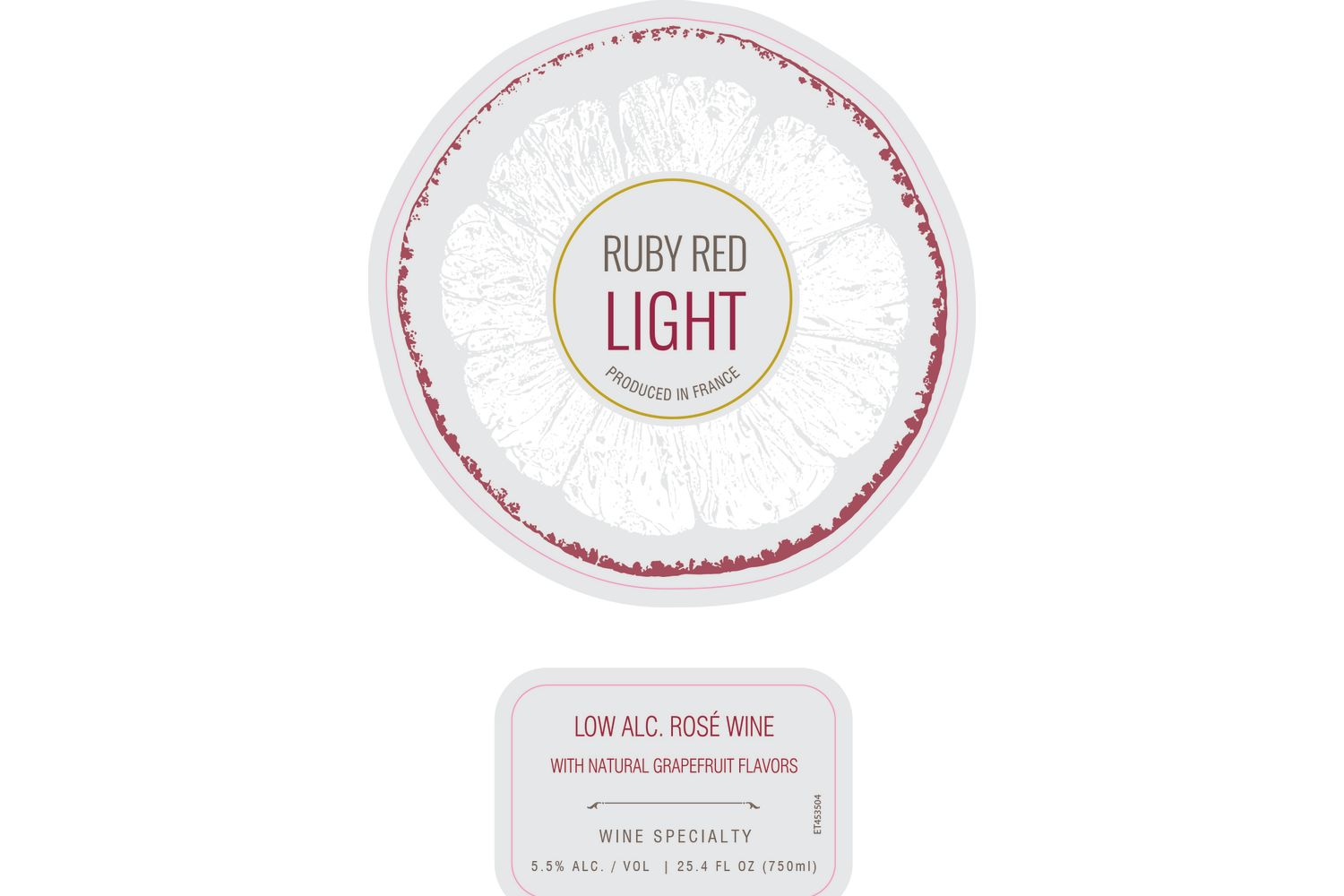 Ruby Red Light Rose Wine 750mL Bottle | From $7.74/bottle | Capital ...