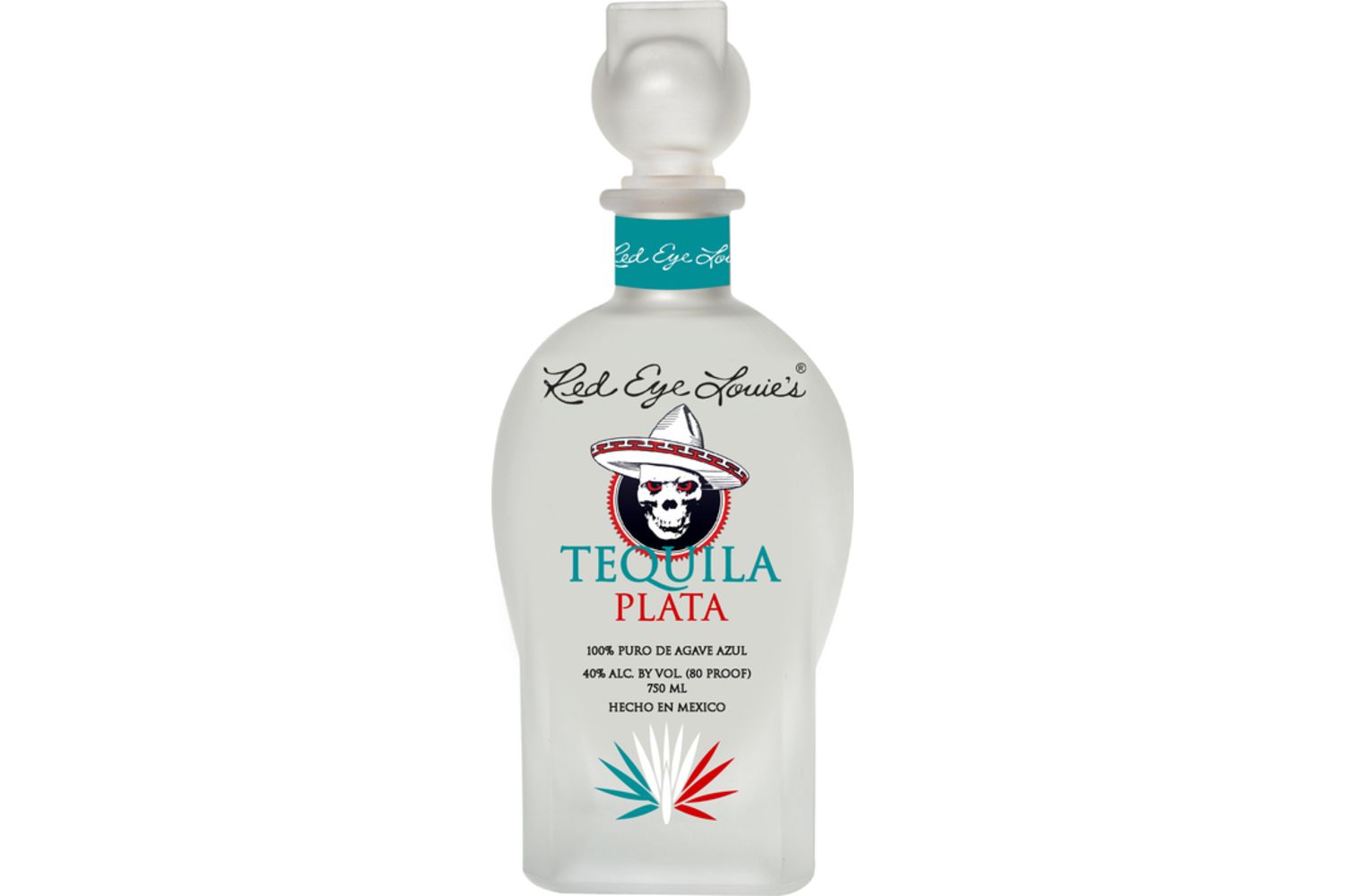 Red Eye Louie s Plata Tequila 100 Puro De Agave Azul 750mL Bottle red-eye-louie-s-plata-tequila-100-puro-de-agave-azul-750ml-bottle