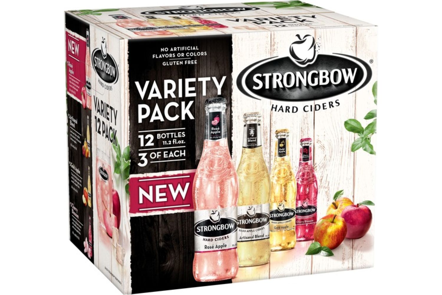 Strongbow Wrapped Strongbow Variety Pack 5oz 4 Pack Can | From $1.5/bottle | Capital ...