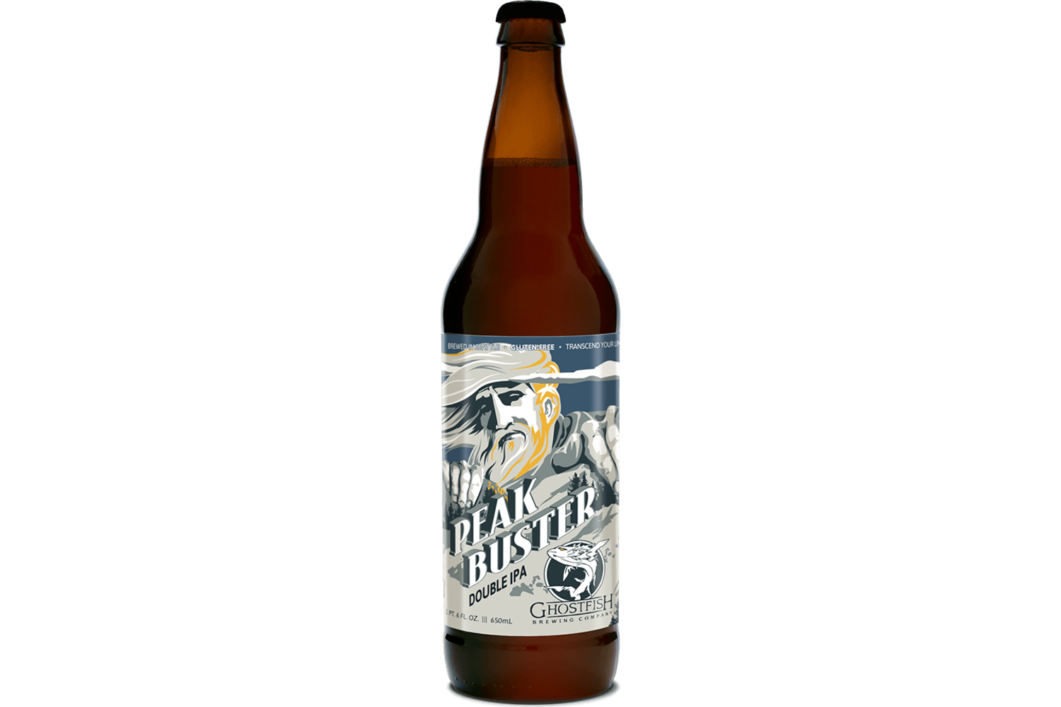 Ghostfish Peak Buster Double IPA 16oz 4 Pack Can | From $18.5/bottle ...