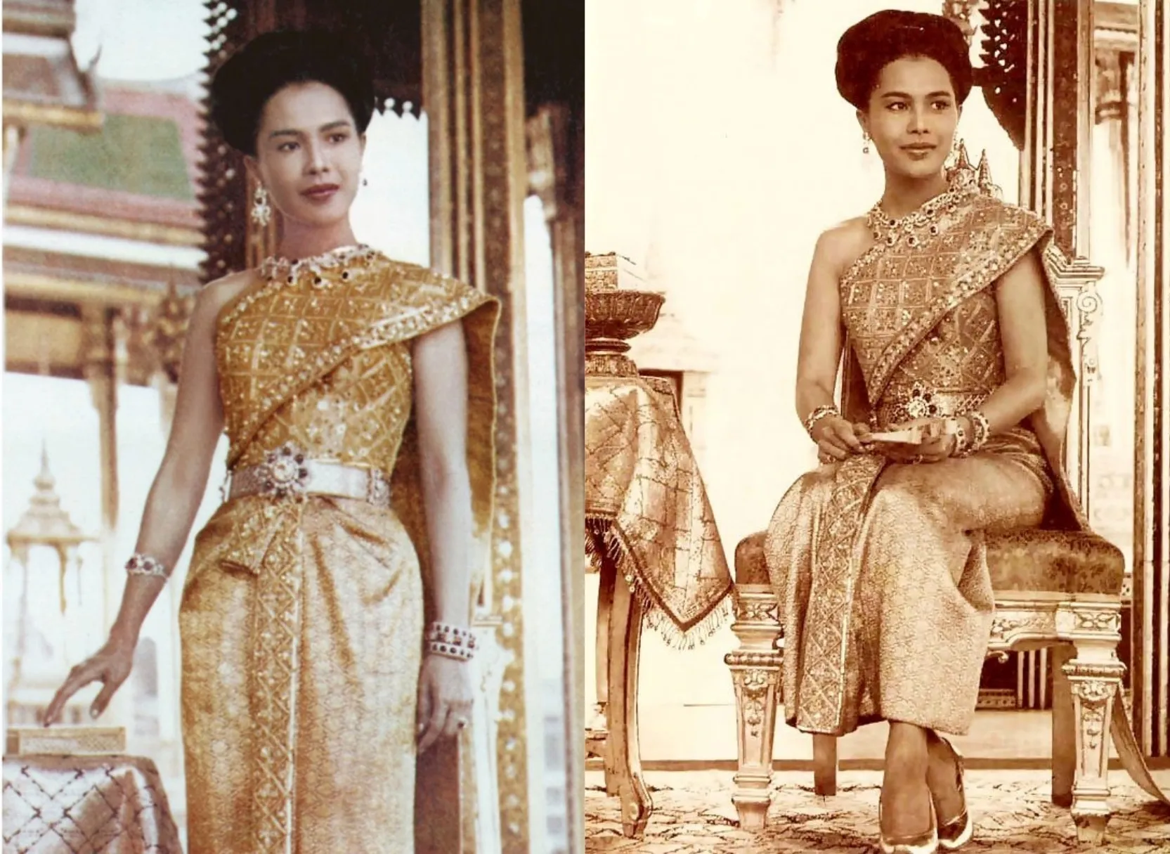 The 8 Royal Thai Costumes At The Old Siam Plaza