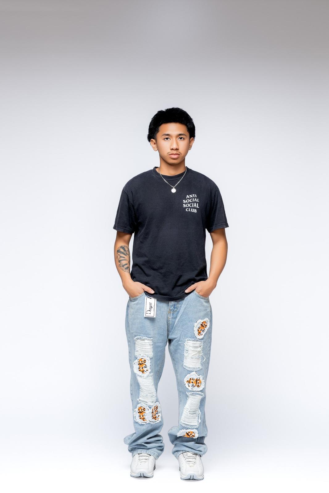 Tiger Dollar Ripped Jeans