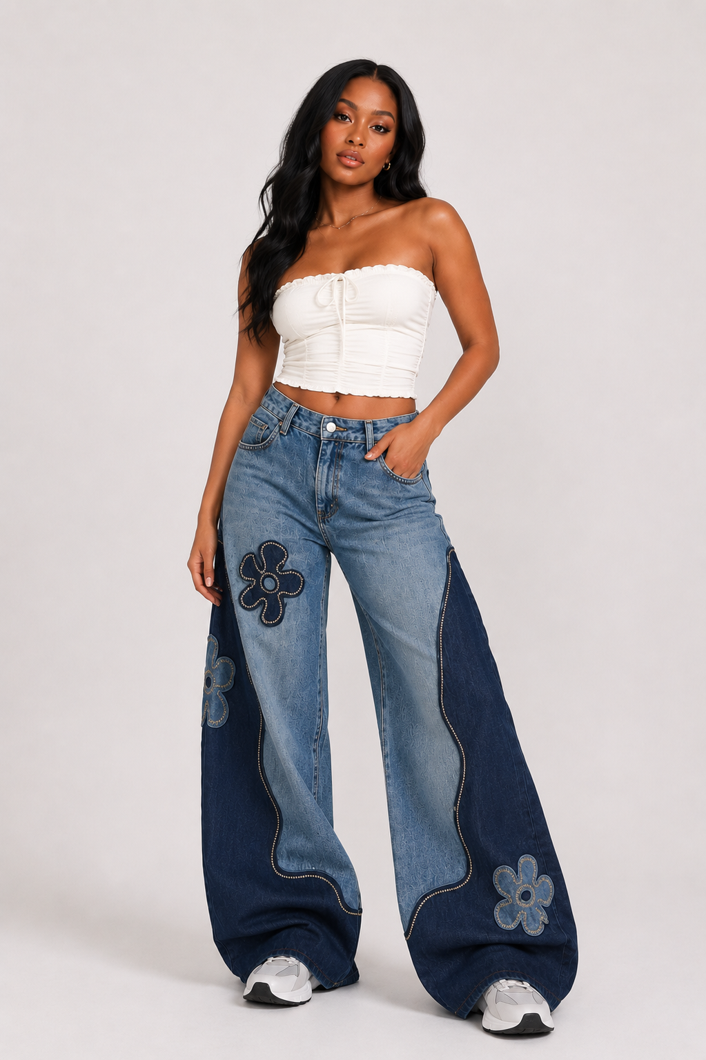 Flower Jeans