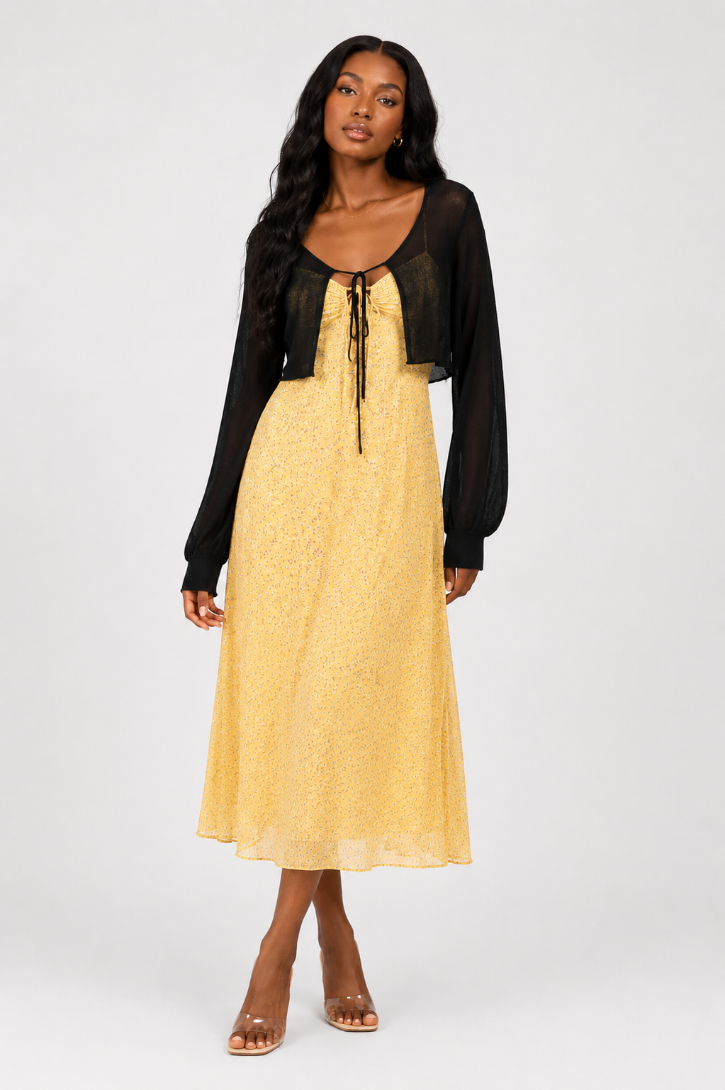 Sheer Tie Cover-Up