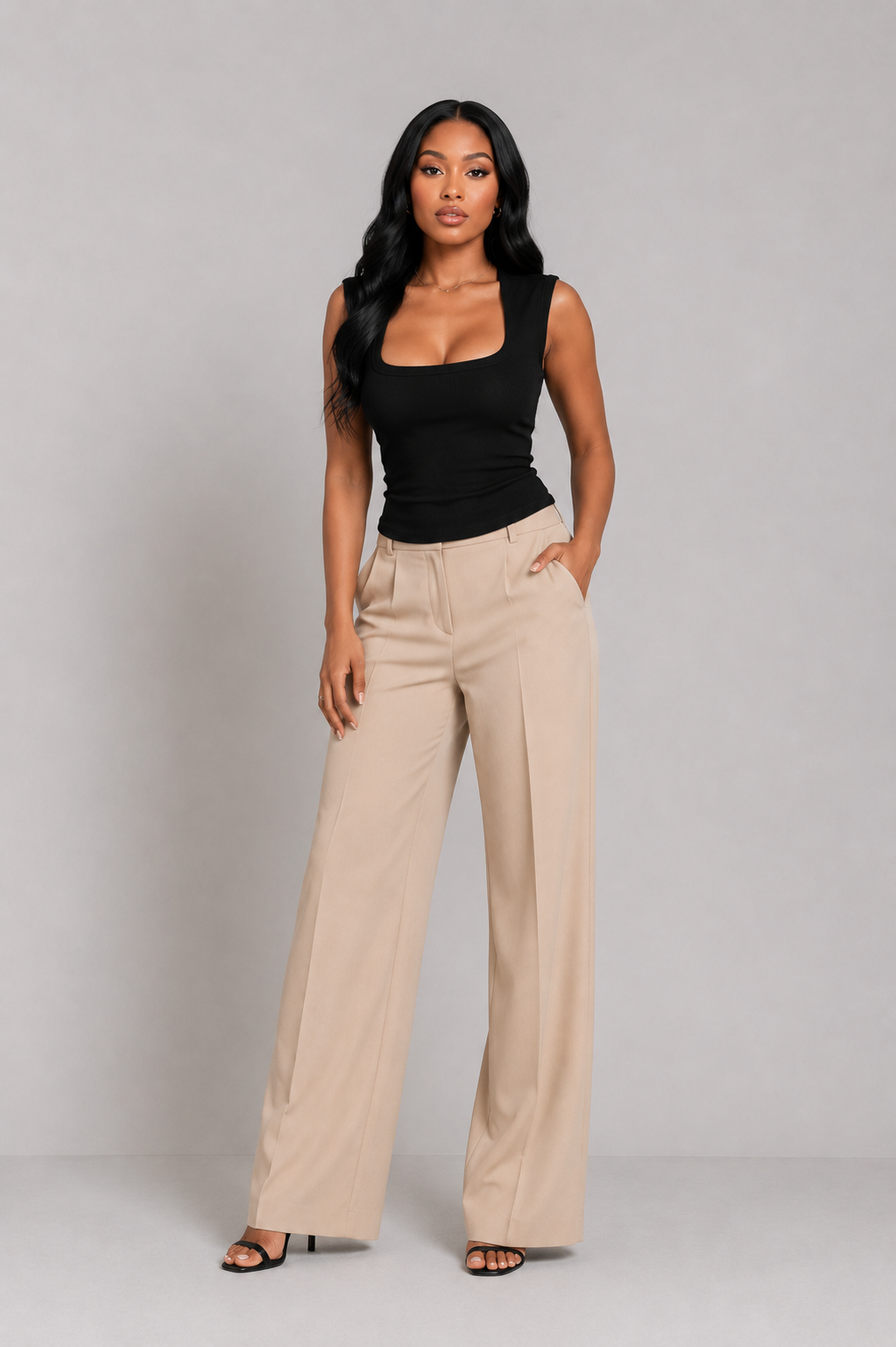 Essential Square Neck Top