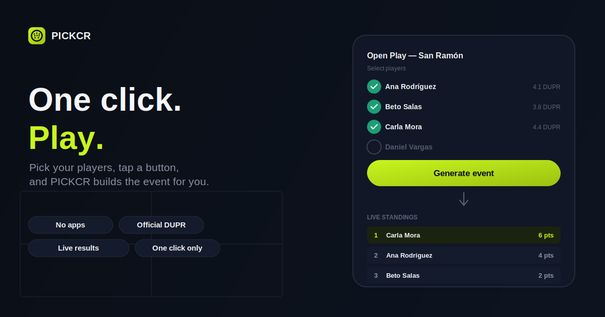 Why is PICKCR different?
