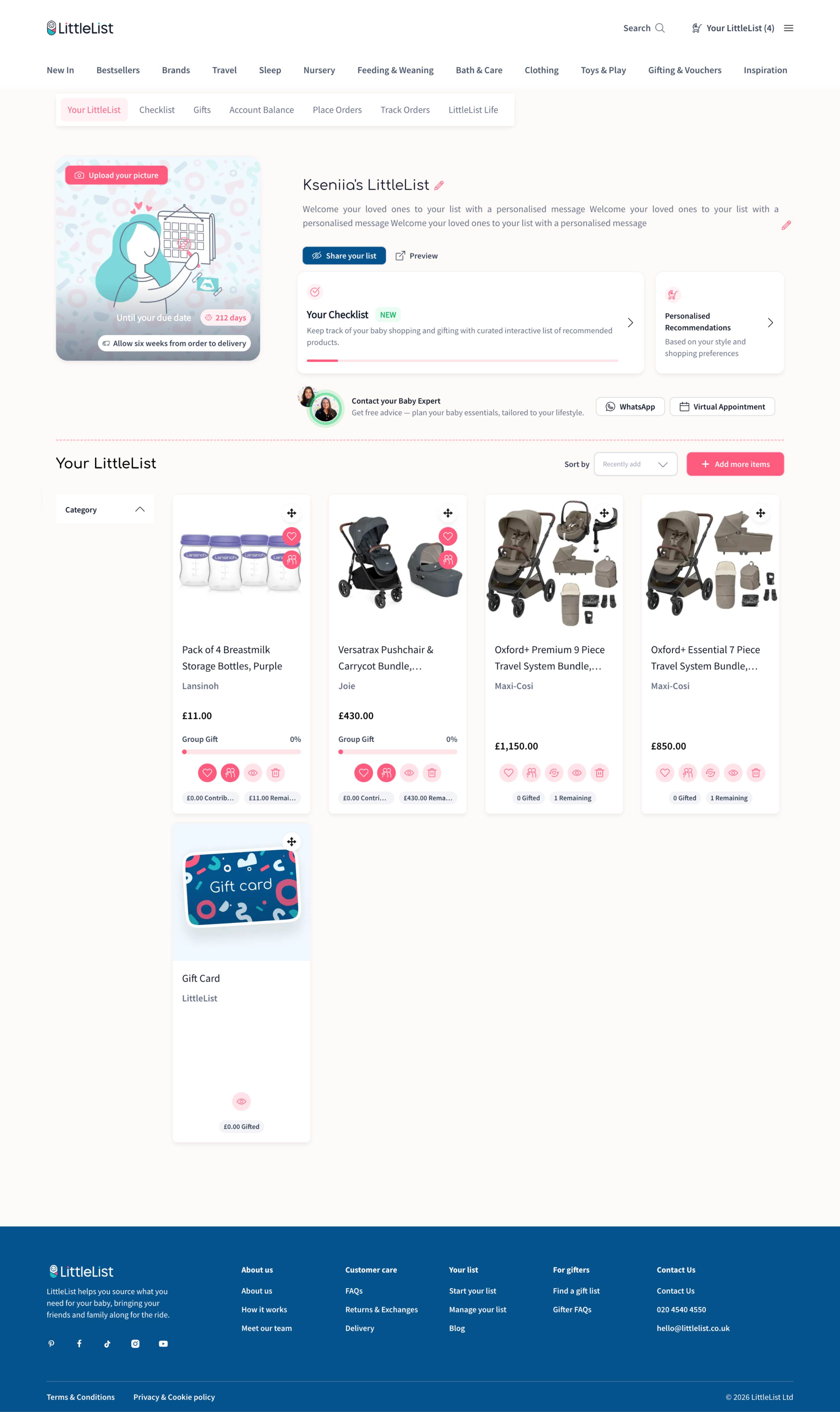 New dashboard desktop