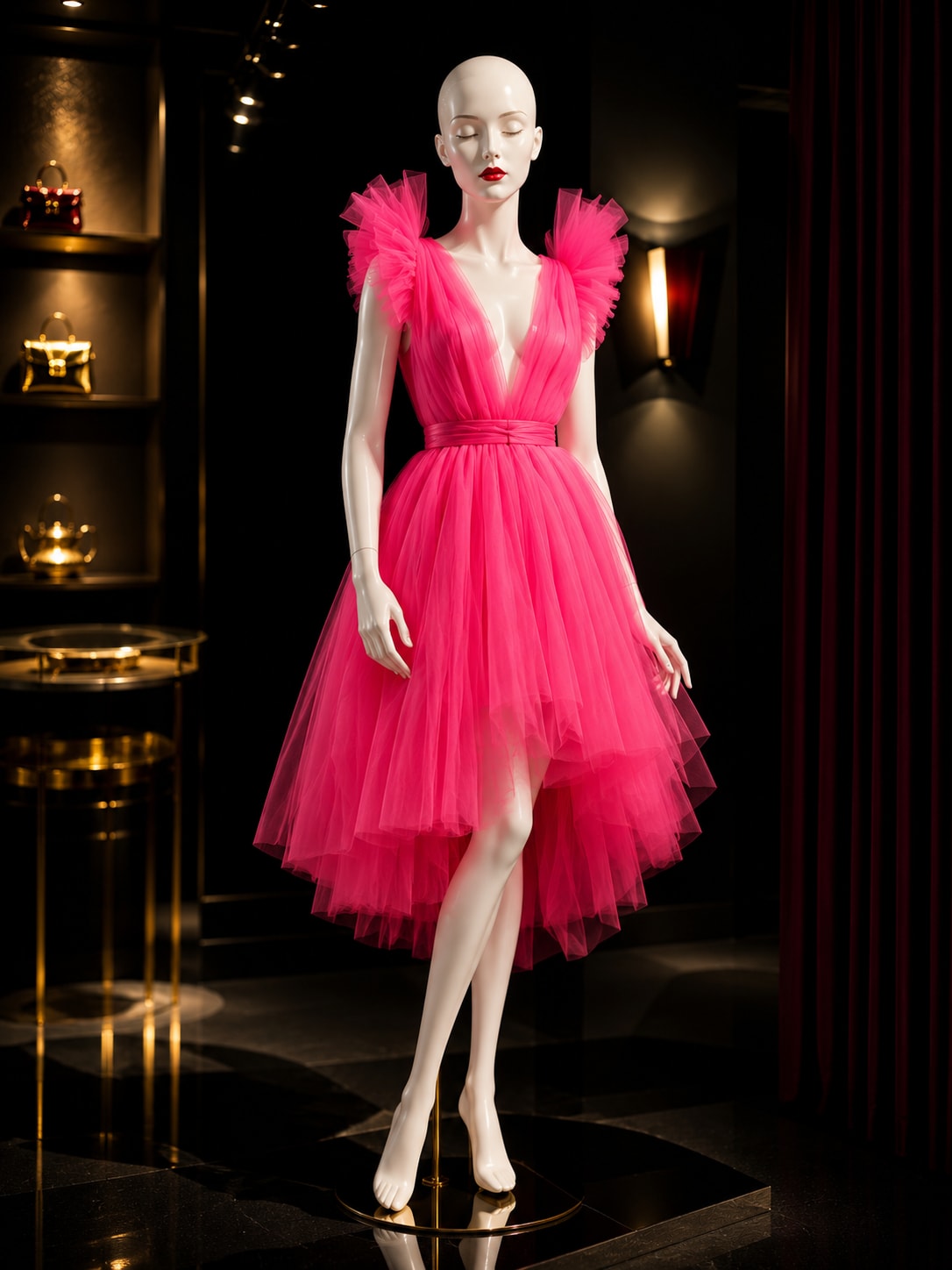 Pink Tulle Dress