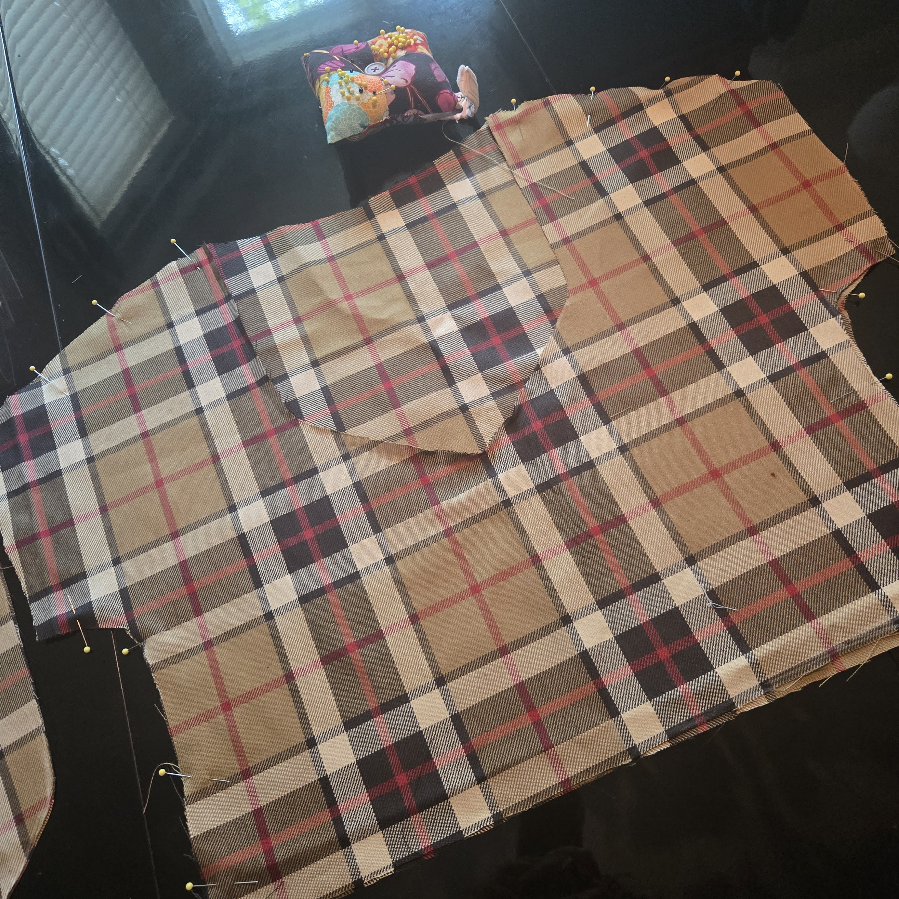 Quilted Jacket worn