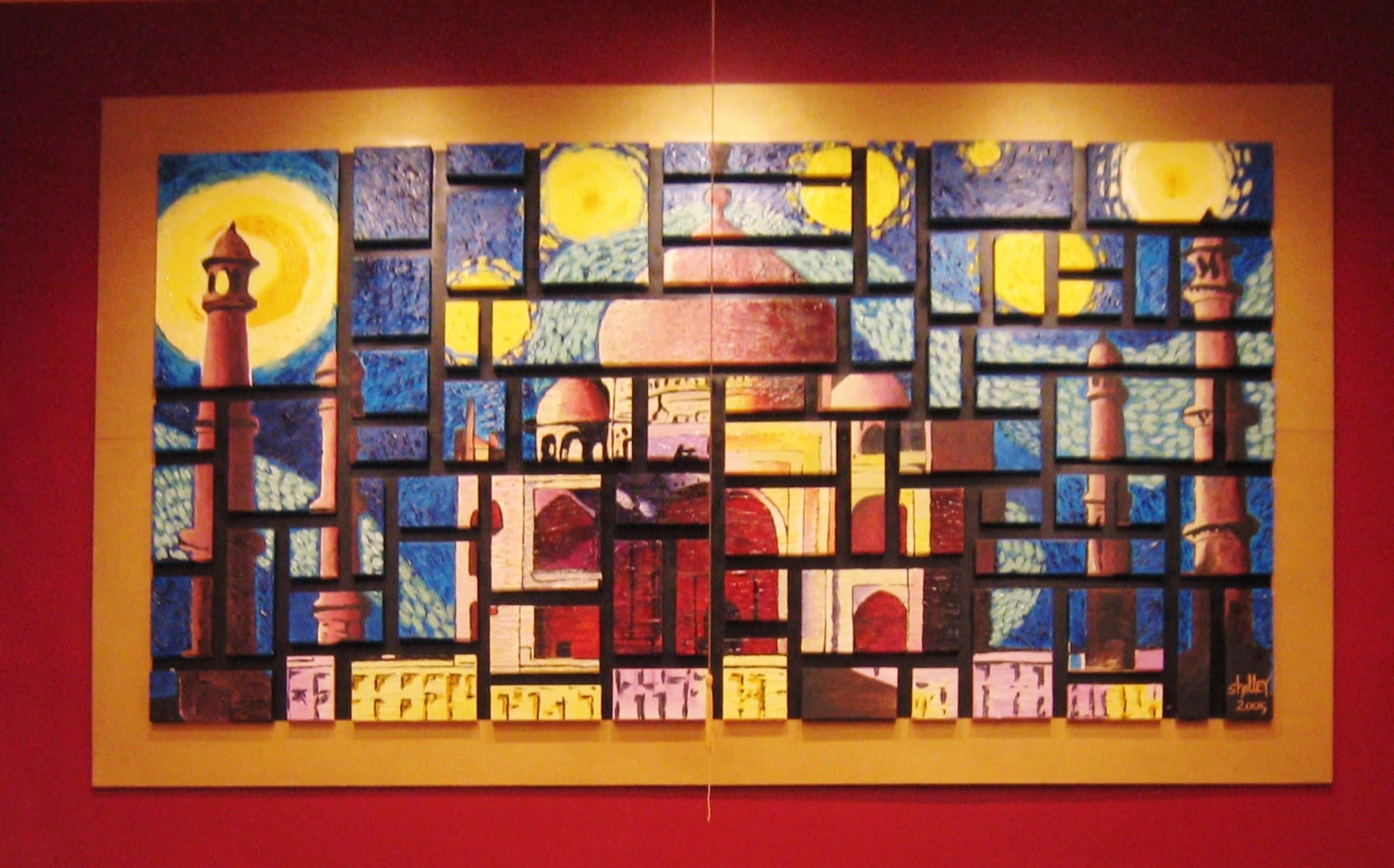 Taj Mahal installed