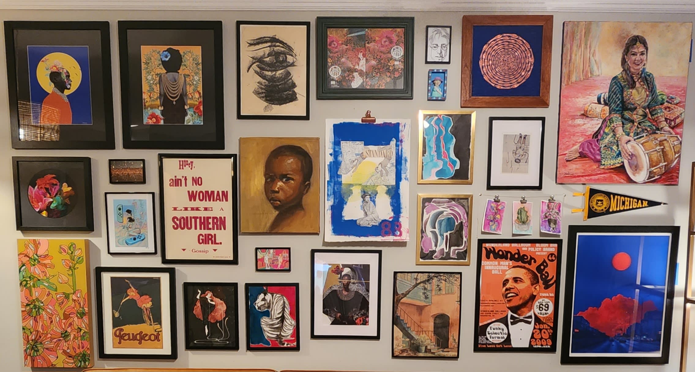 Gallery wall