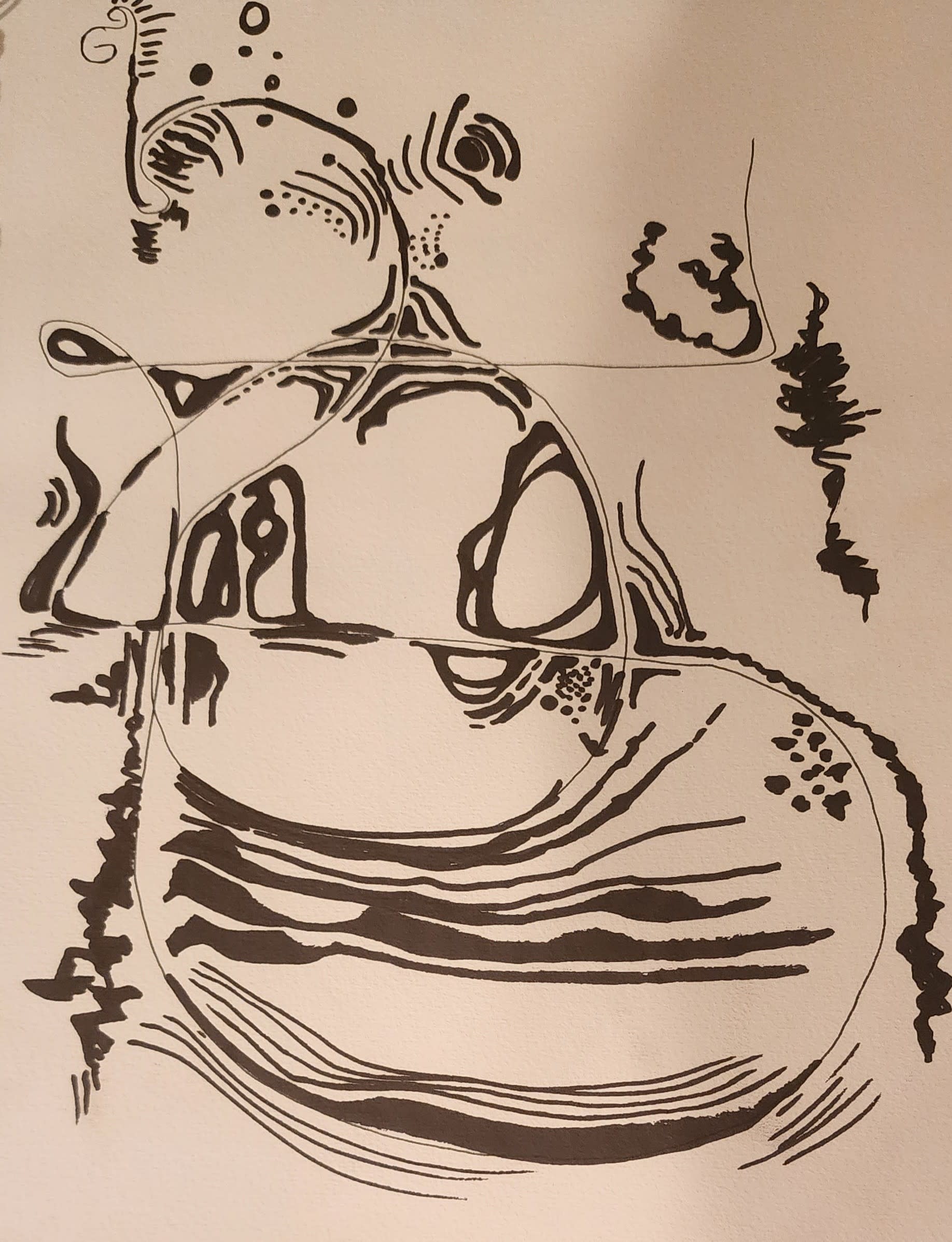 Abstract ink