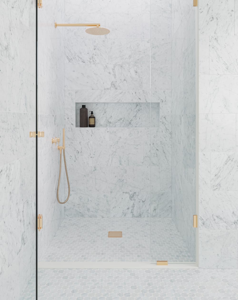 Bedrosians Monet Mosaic 10 Honed tile in 11.5" X 11.75"