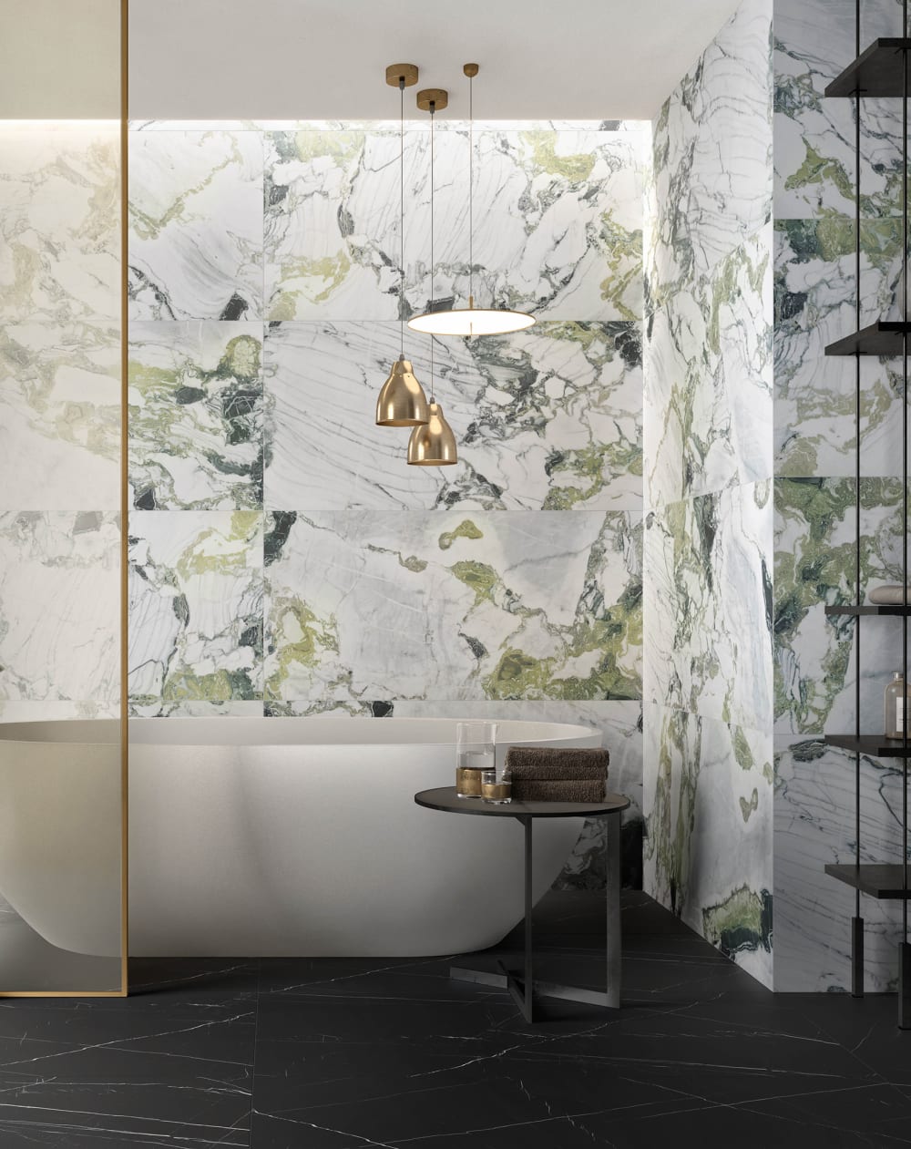 Tileshop Marmo White Beauty tile in 24" X 48"