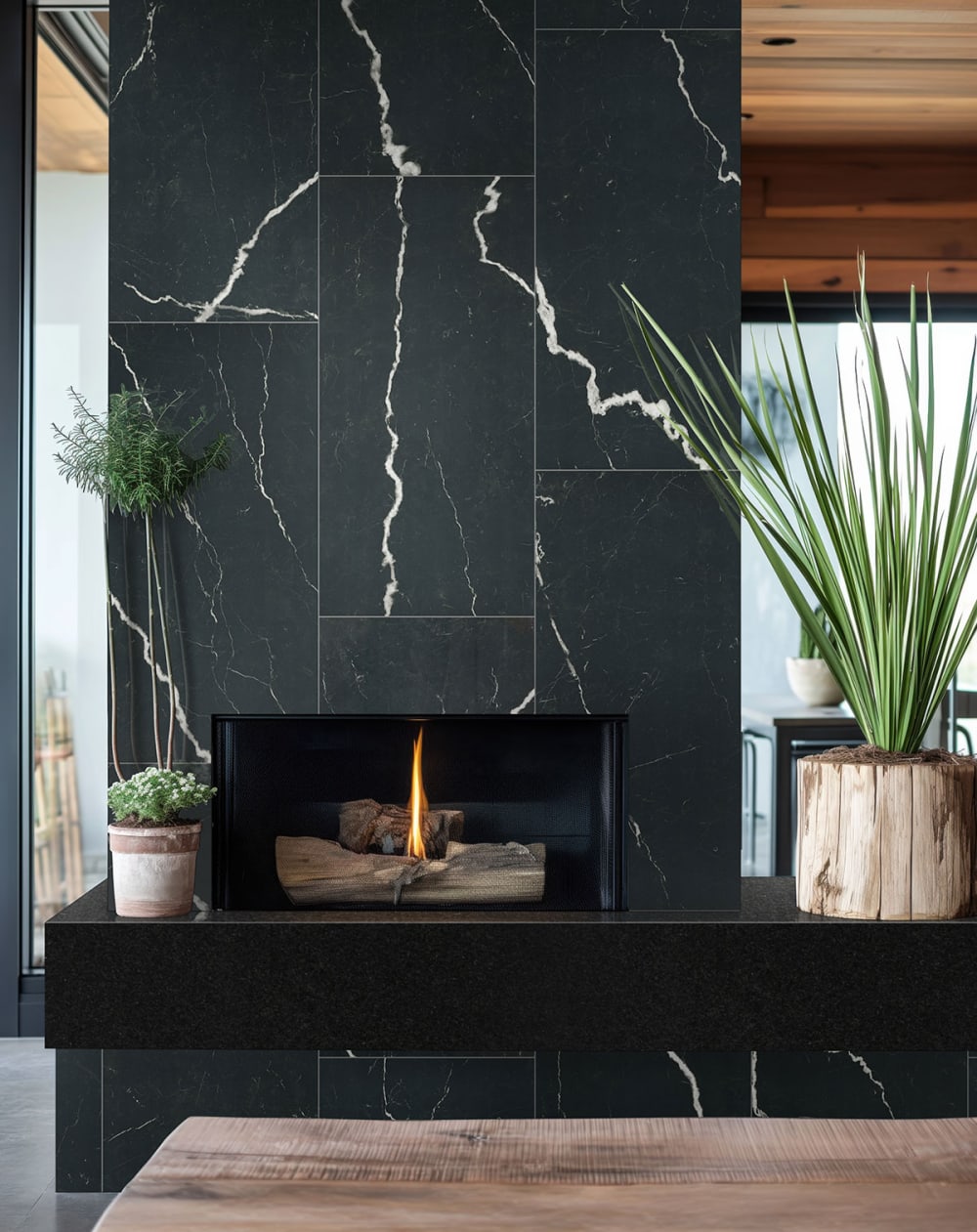 MSI Soho Noir tile in 24" X 48"