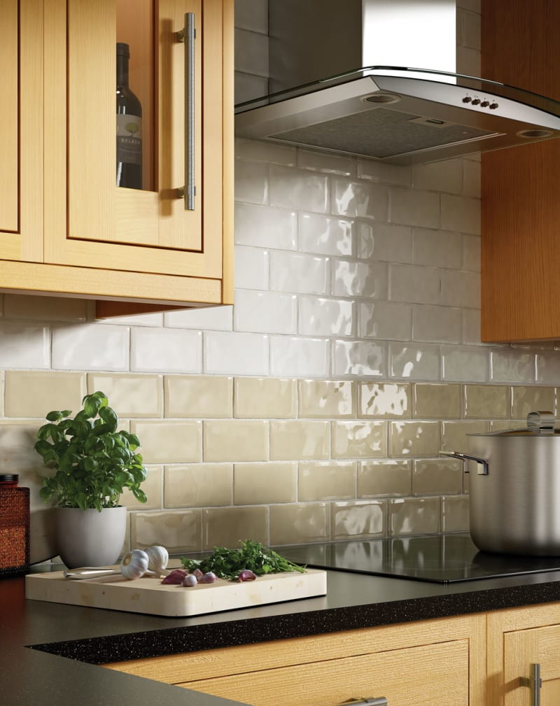 Daltile Artigiano Glossy Italian Alps tile in 3" X 6"