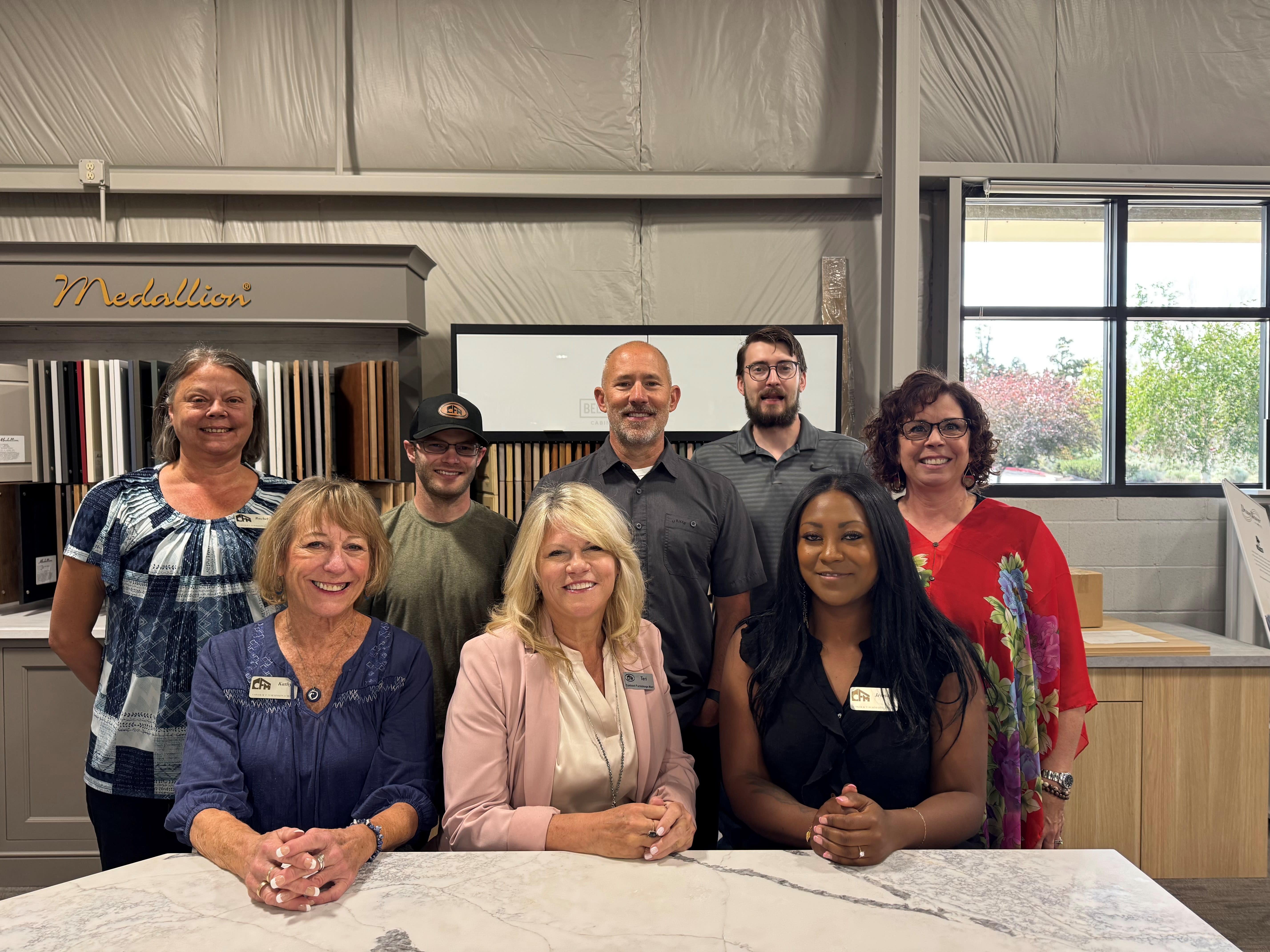 The Bend, Oregon CFM Flooring showroom team