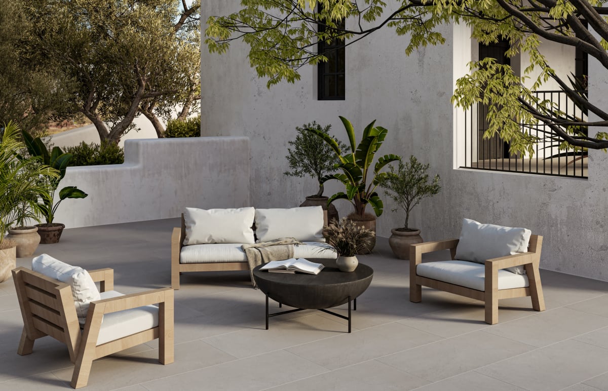 Bedrosians Thaddeus Matte R11 Anti-slip tile in 24" X 48"