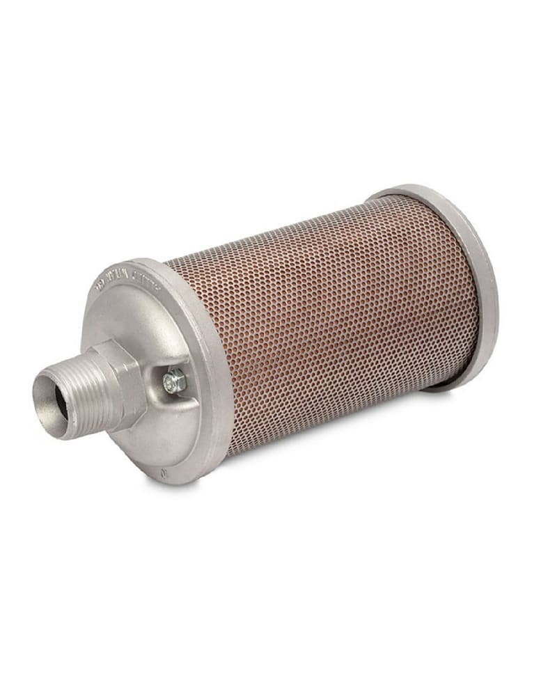 Air Exhaust Muffler Single Chamber 1/2" Allied Pumps