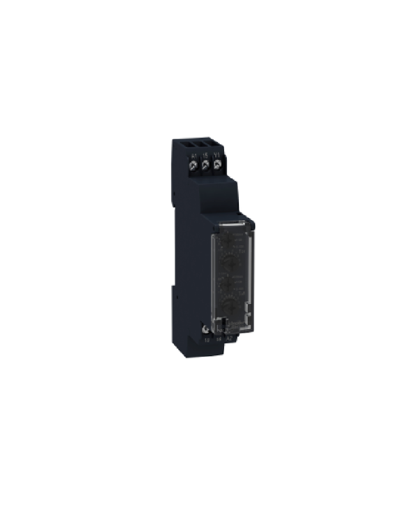 Modular Timing Relay Types Modular Timing Relay, 8A, 1 CO, 1s-100h, Asymmetrical Flashing, 24 ...