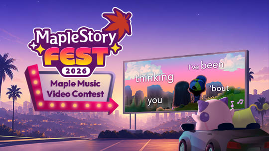 Maple Music Video Contest at MapleStory Fest 2026