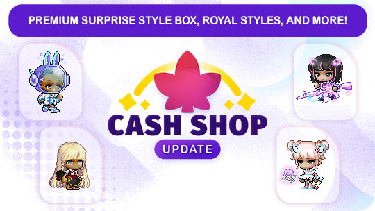 Cash Shop Update for May 13