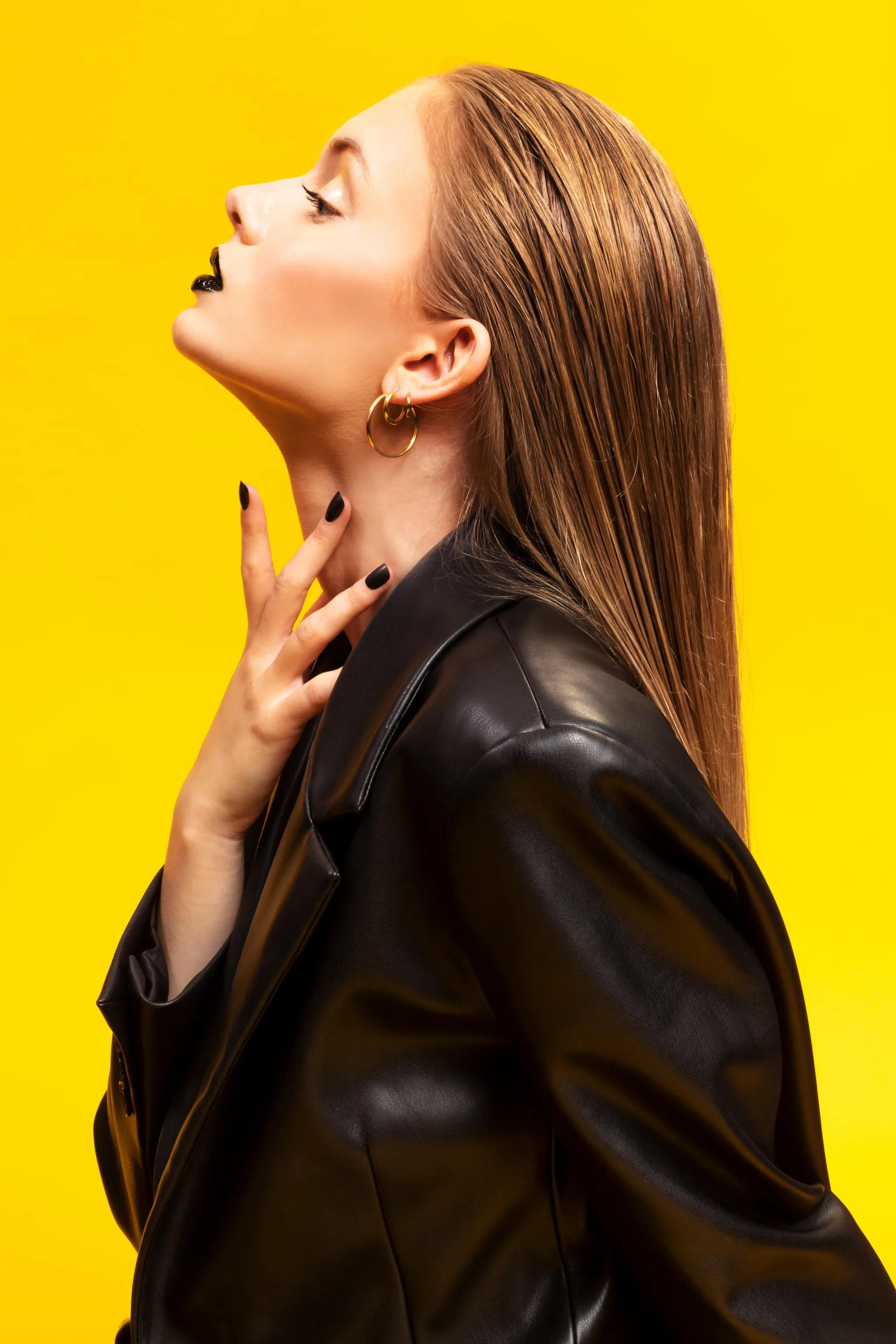 Photo de mode faite au studio de Margaux Van de Casteele